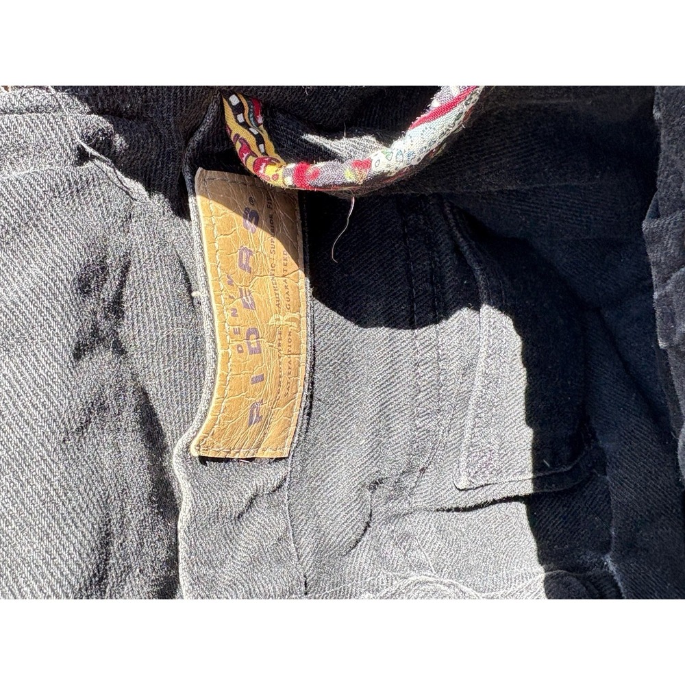 Women's Mary Englebright Denim Lined Handmade Purse Shoulder Bag Folk Art - Picture 9 of 12